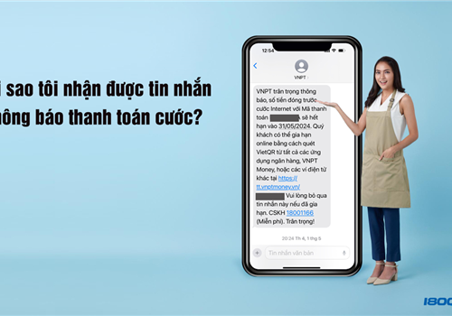 Tại sao tôi nhận được tin nhắn thông báo thanh toán cước? Tôi cần làm gì?